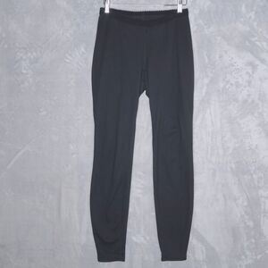 PATAGONIA Black Capilene Performance Baselayer Bottoms Size S Leggings Winter